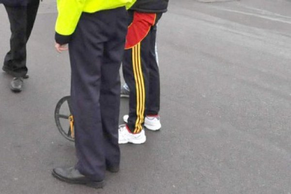 Minoră, accidentată la Negru Vodă